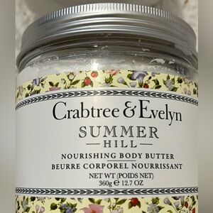 Crabtree & Evelyn Summer Hill Nourishing Body Butter Set of 2